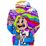 Sudadera 3D Tekashi 69 6ix9ine